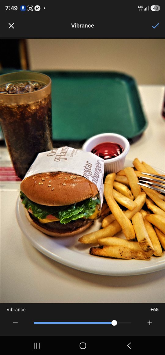 PICA food color adjustment